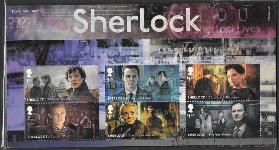 (image for) 2020 Sherlock Holmes Royal Mail Presentation Pack 590 - Click Image to Close